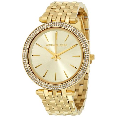 michael kors gold ladies watch|Michael Kors gold diamond watch.